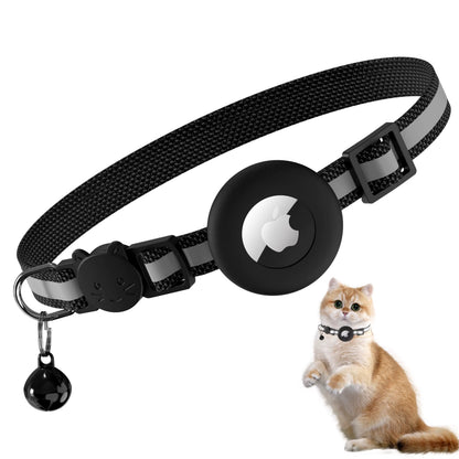 Cover for Apple Airtag Cat Collar Holder Silicone Strap Air Tag Anti-Lost Protective Cases for Cat Dog Pet Collar Harness Loop