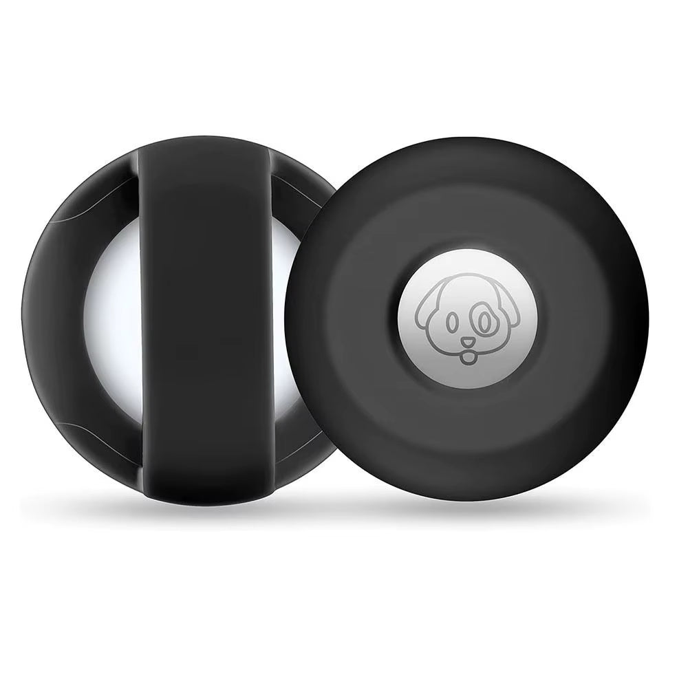 Silicone Cover for Apple Airtag Dog Collar Case Waterproof Anti-Scratch Protective Shell GPS Tracker Protector Holder Keychain