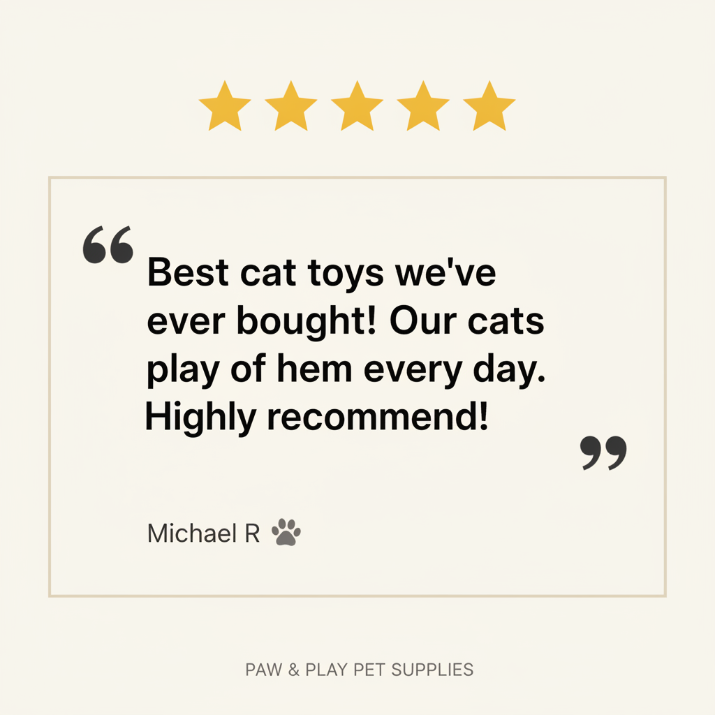 Customer Review - Michael R.