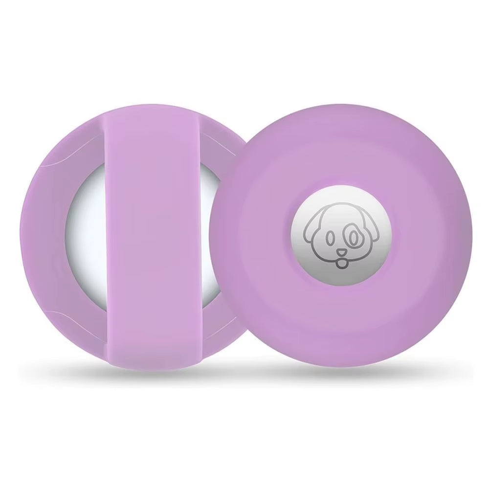Silicone Cover for Apple Airtag Dog Collar Case Waterproof Anti-Scratch Protective Shell GPS Tracker Protector Holder Keychain